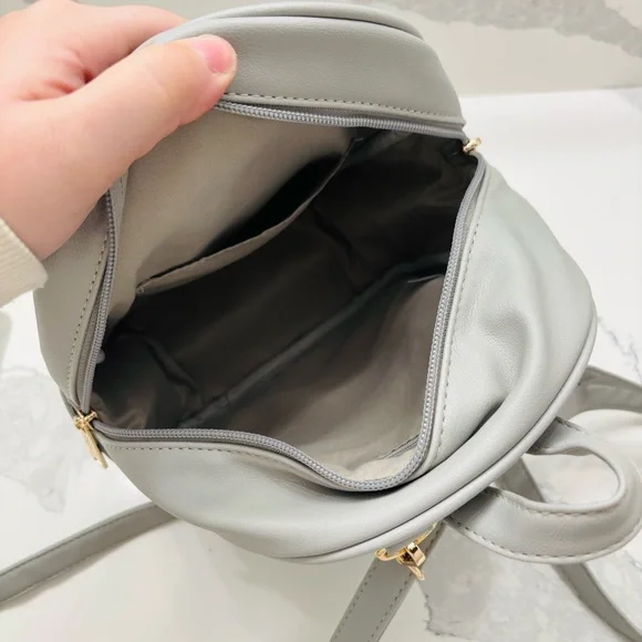 ECOSUSI Mini Backpack, Grey - Picture 8 of 9